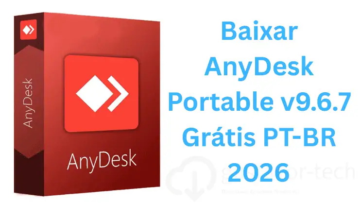 Baixar AnyDesk Portable v9.6.7 Grátis PT-BR 2026