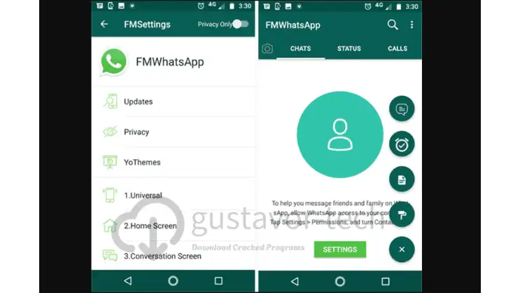 FM WhatsApp v9.90 Download